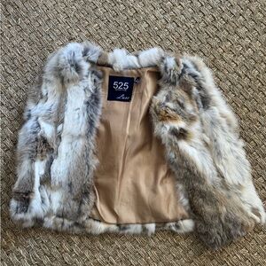 Luxe Teddy Jacket - Cream and Brown